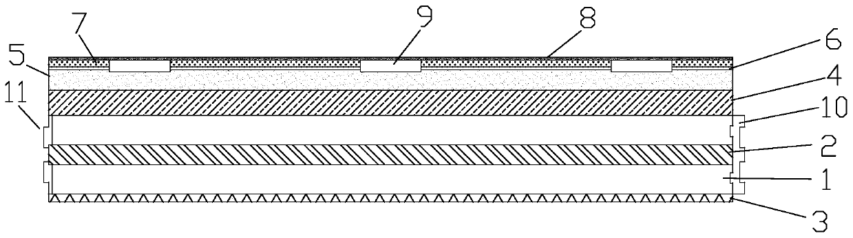 Antibacterial plastic plate and manufacturing process thereof