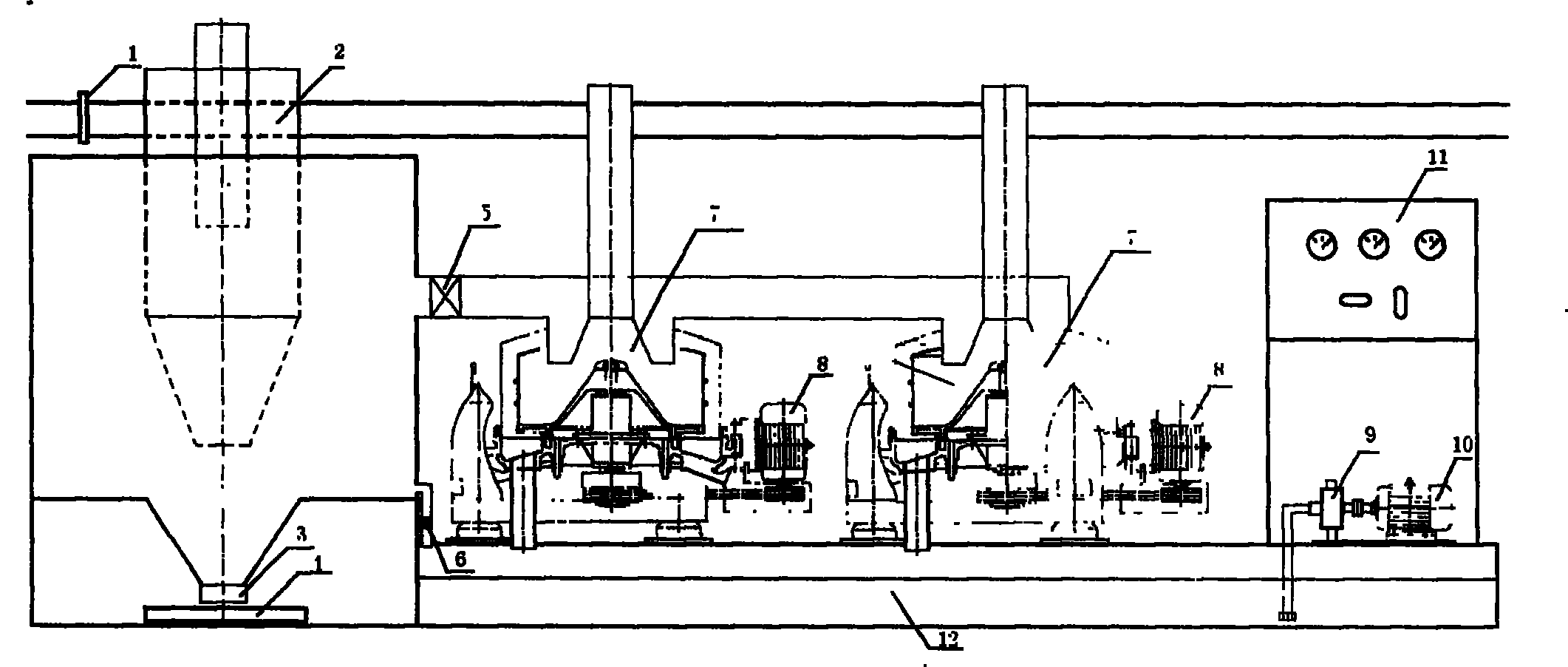 Defoaming method for the foam well drilling