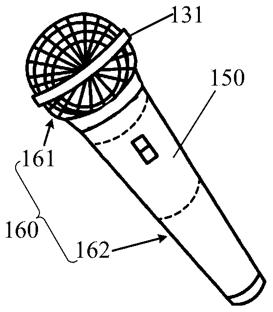 Microphone, data processor, monitoring system and monitoring method