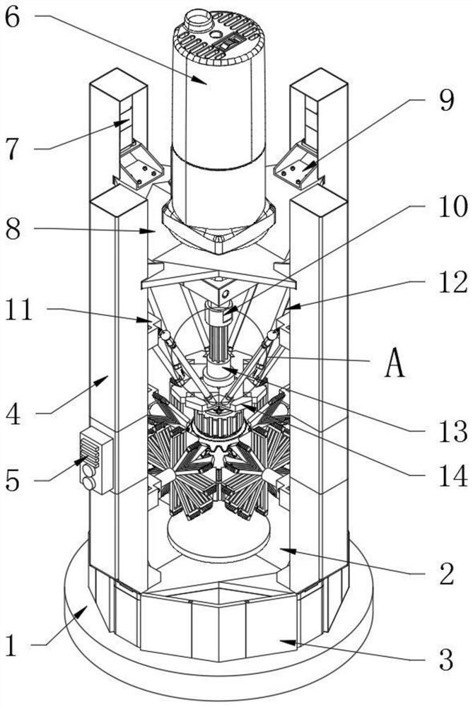 Multi-module grinding device based on polymer material test