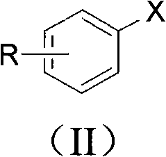 Phenolic compound synthesizing method taking water as solvent