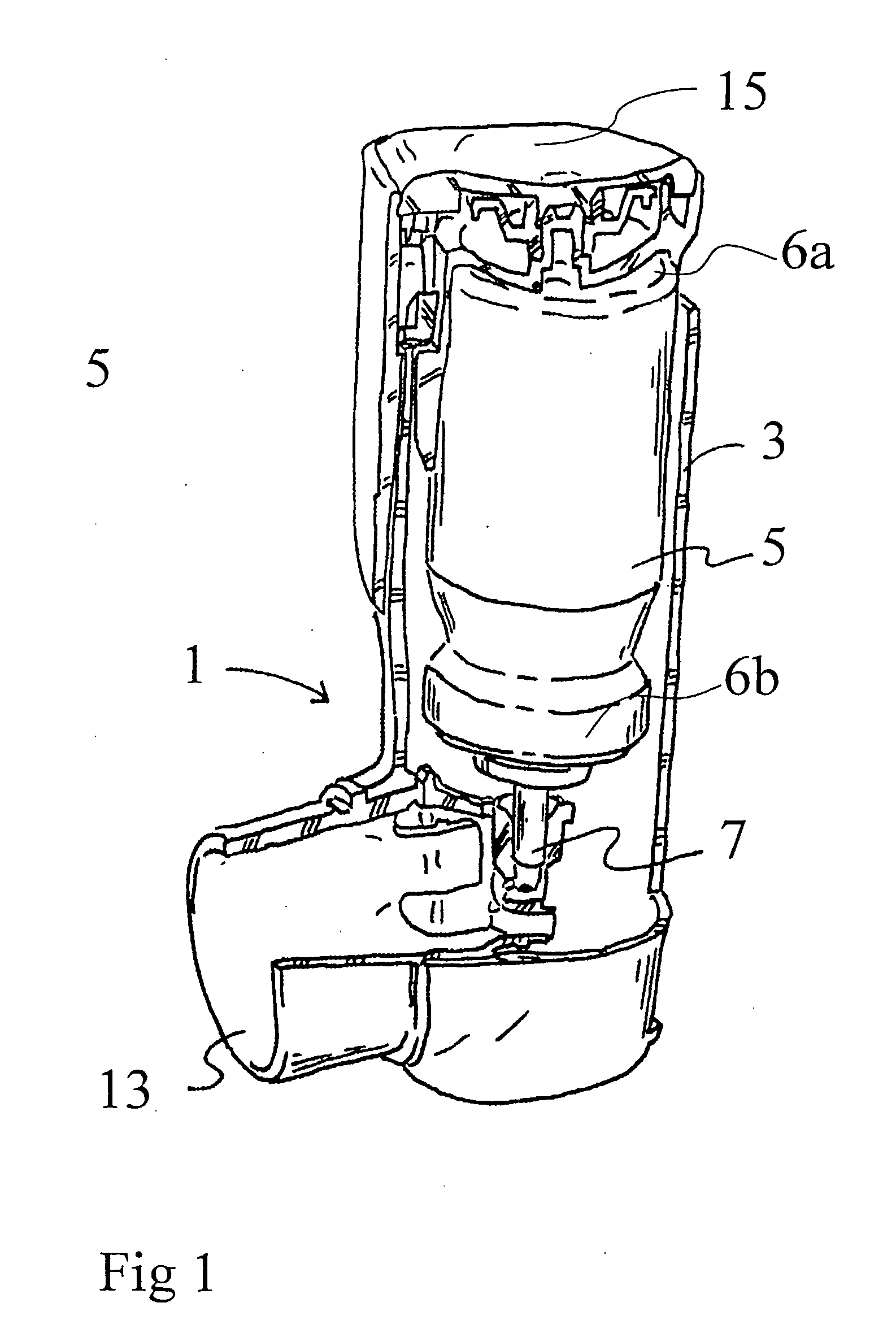 Inhalation Device and a Method for Assembling Said Inhalation Device