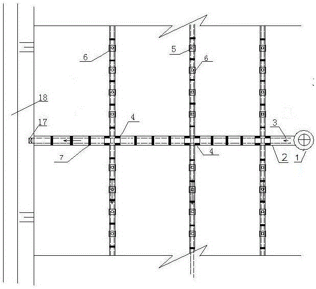 Saline-alkali farmland integrated irrigation and drainage pipeline system and construction method