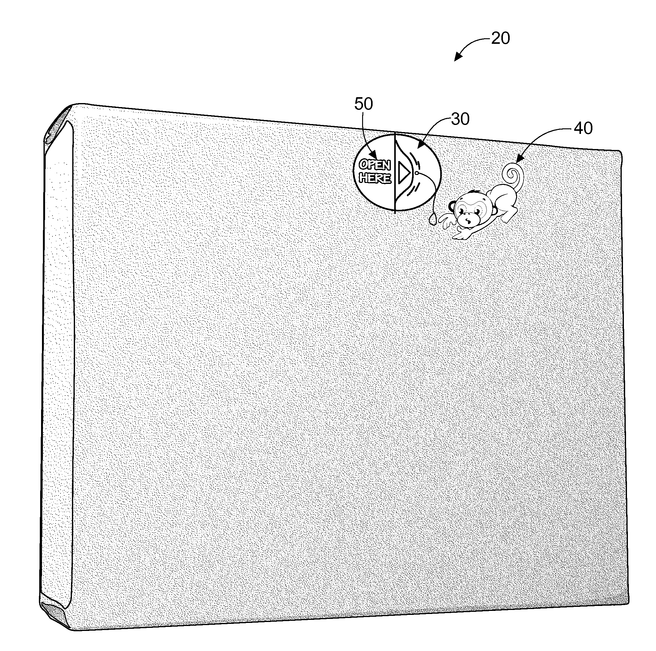 Packaging Containing Improved Dispensing And Carrying Elements