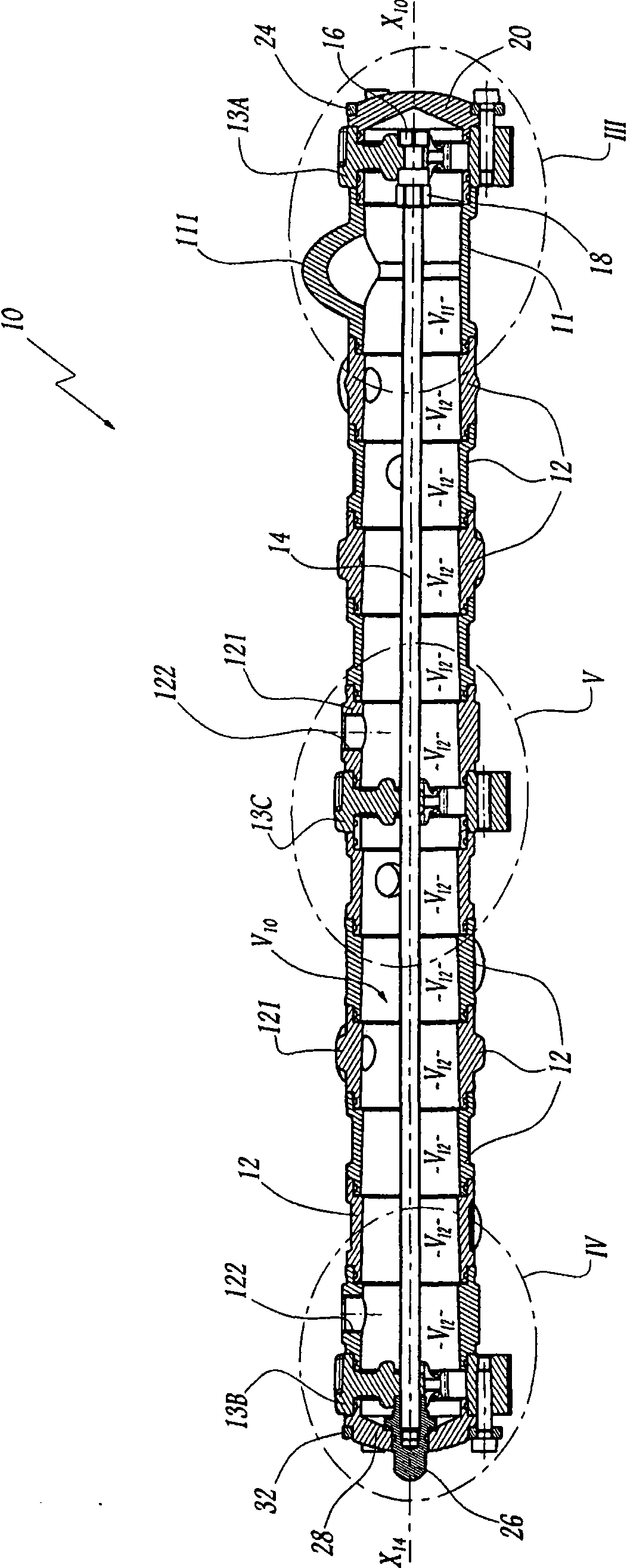 Collecting pipe used for distributing and collecting fluid and molding system comprising such collecting pipe