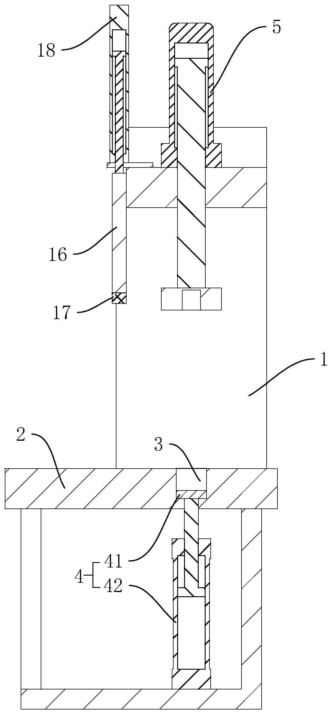 Rotor die-casting machine