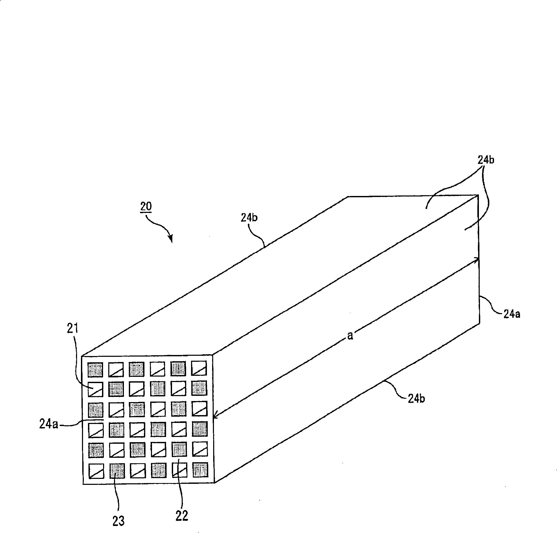 Firing jig and method for manufacturing honeycomb structured body