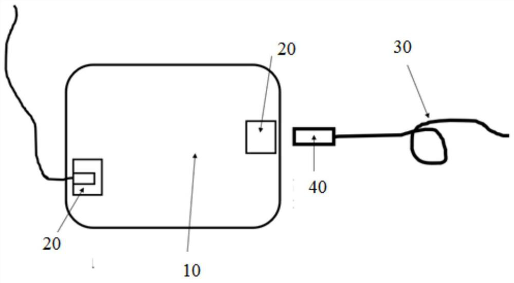 Modem of high polymer optical fiber