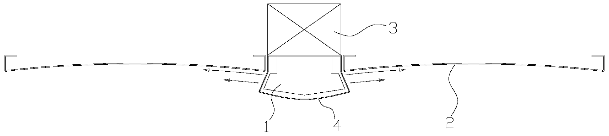 Anti-condensation cold radiation system with dehumidification system and anti-condensation method thereof