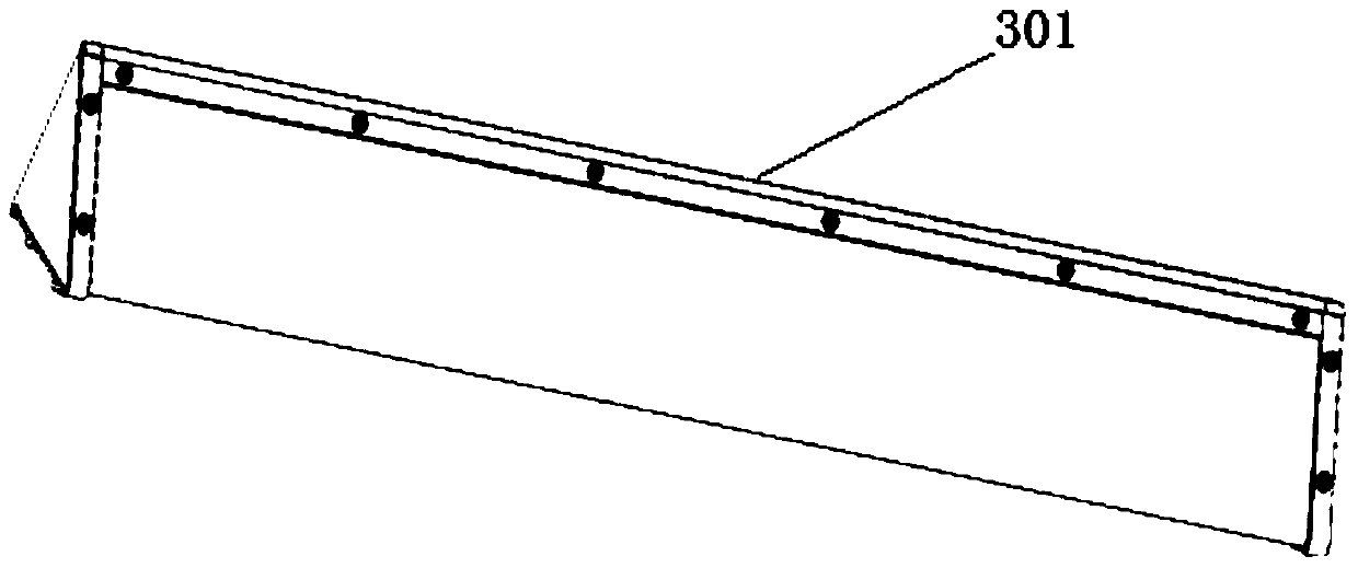 A papermaking wastewater advanced treatment device