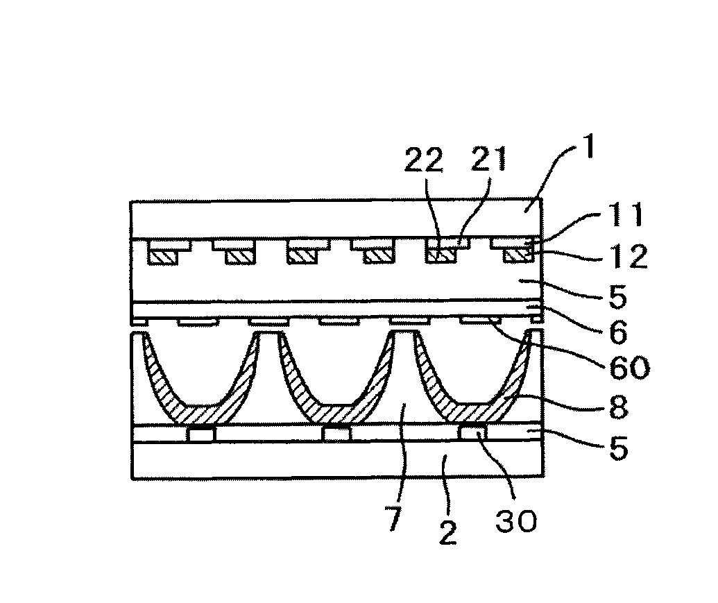 Plasma display panel having inert film and manufacturing method