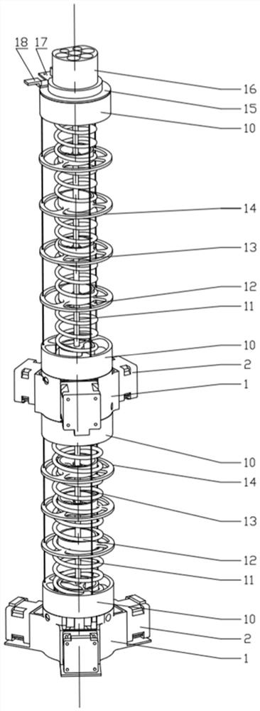 A flexible robotic arm imitating an elephant trunk