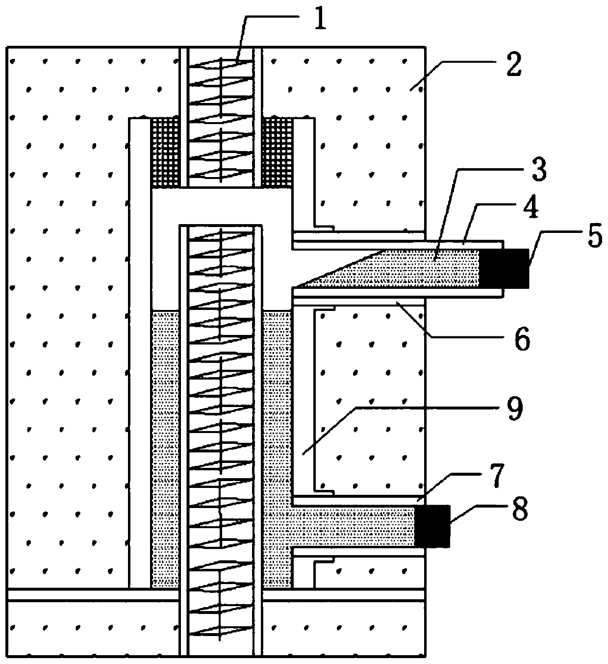 Method for detecting quality of grouting of sleeve of prefabricated concrete structure