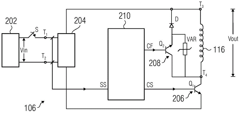Regulated power supply assembly for use in electrical switch
