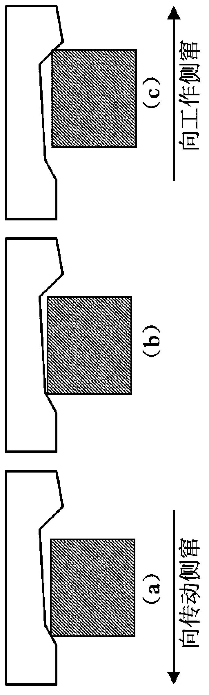 Method for eliminating rolling force fluctuation after roll shifting of rolling mill