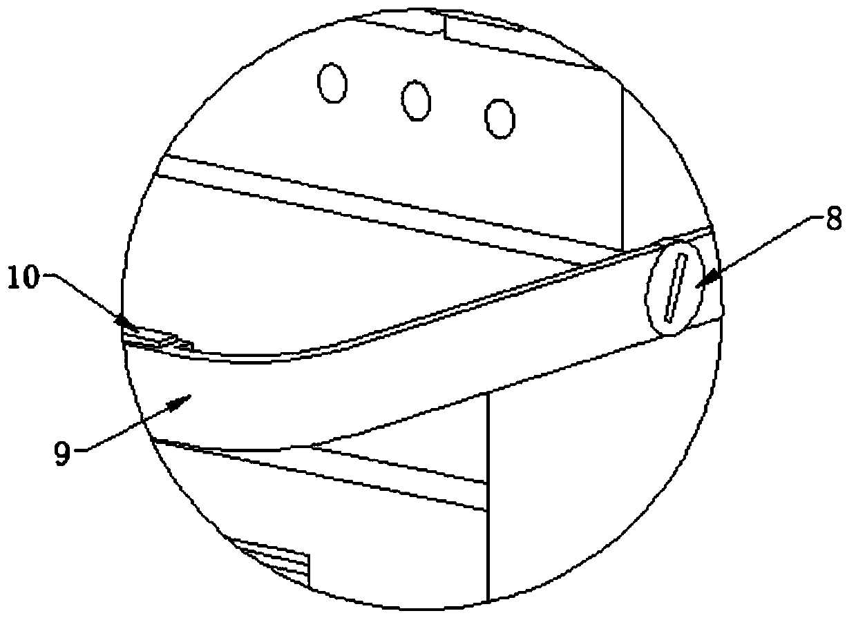 Anesthetic machine small in occupied space