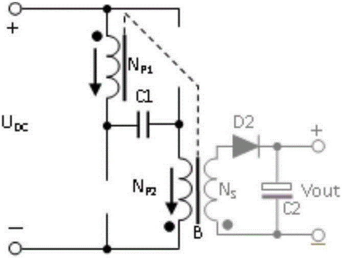 Flyback switching power supply