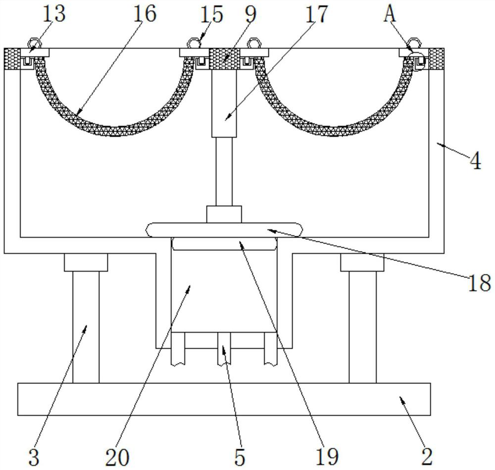 Special intelligent water conservancy irrigation device based on agricultural greenhouse