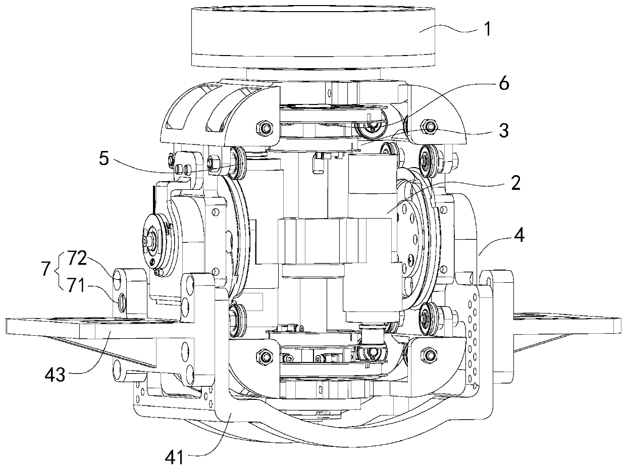 A Differential Structure Stabilized Platform Based on Flexible Cable Transmission