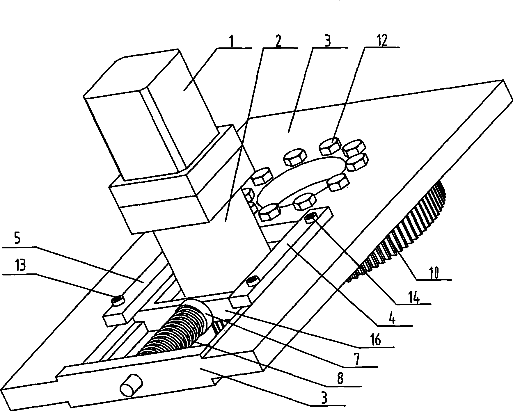 Sliding frame mechanism capable of reducing transmission idling of gears
