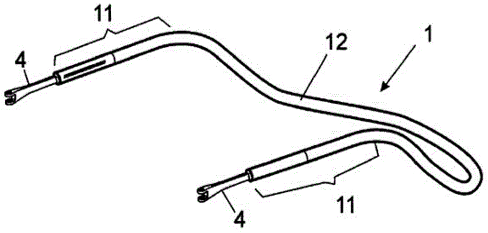 Flexible temple for spectacles