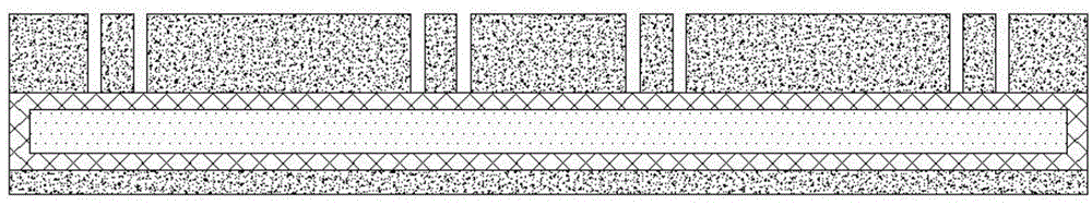 High-density stackable packaging structure and manufacturing method