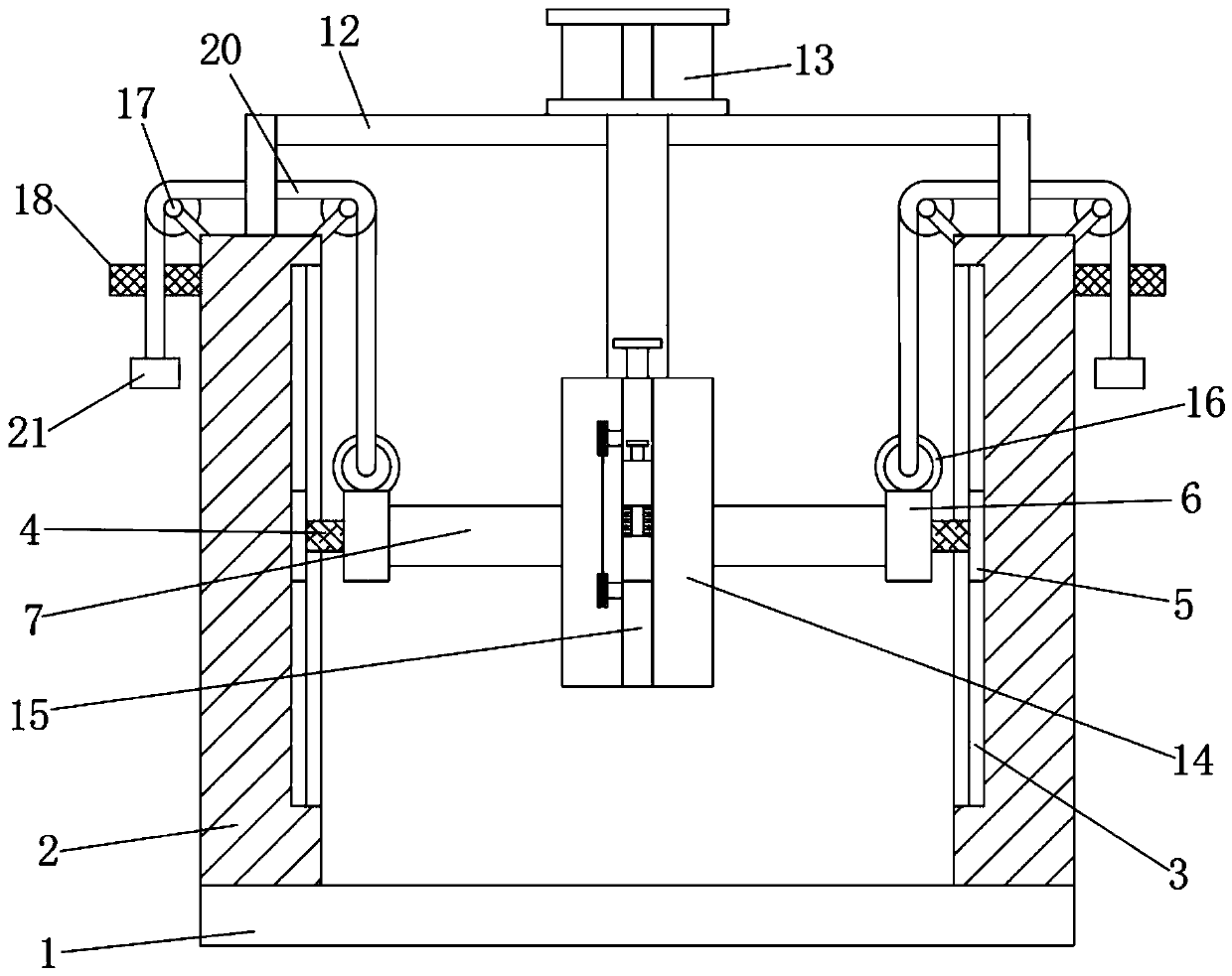 Positioning and rotating mechanism for reel in textile equipment