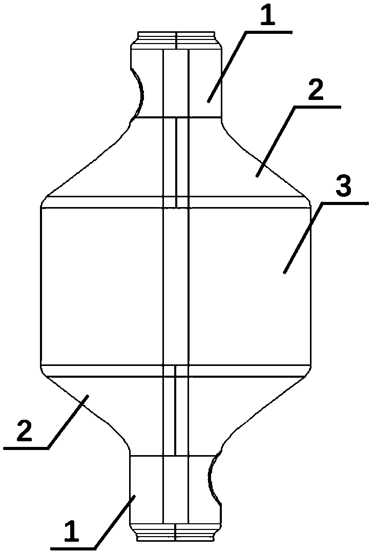 Exhaust pipe heat insulation shield and installation method