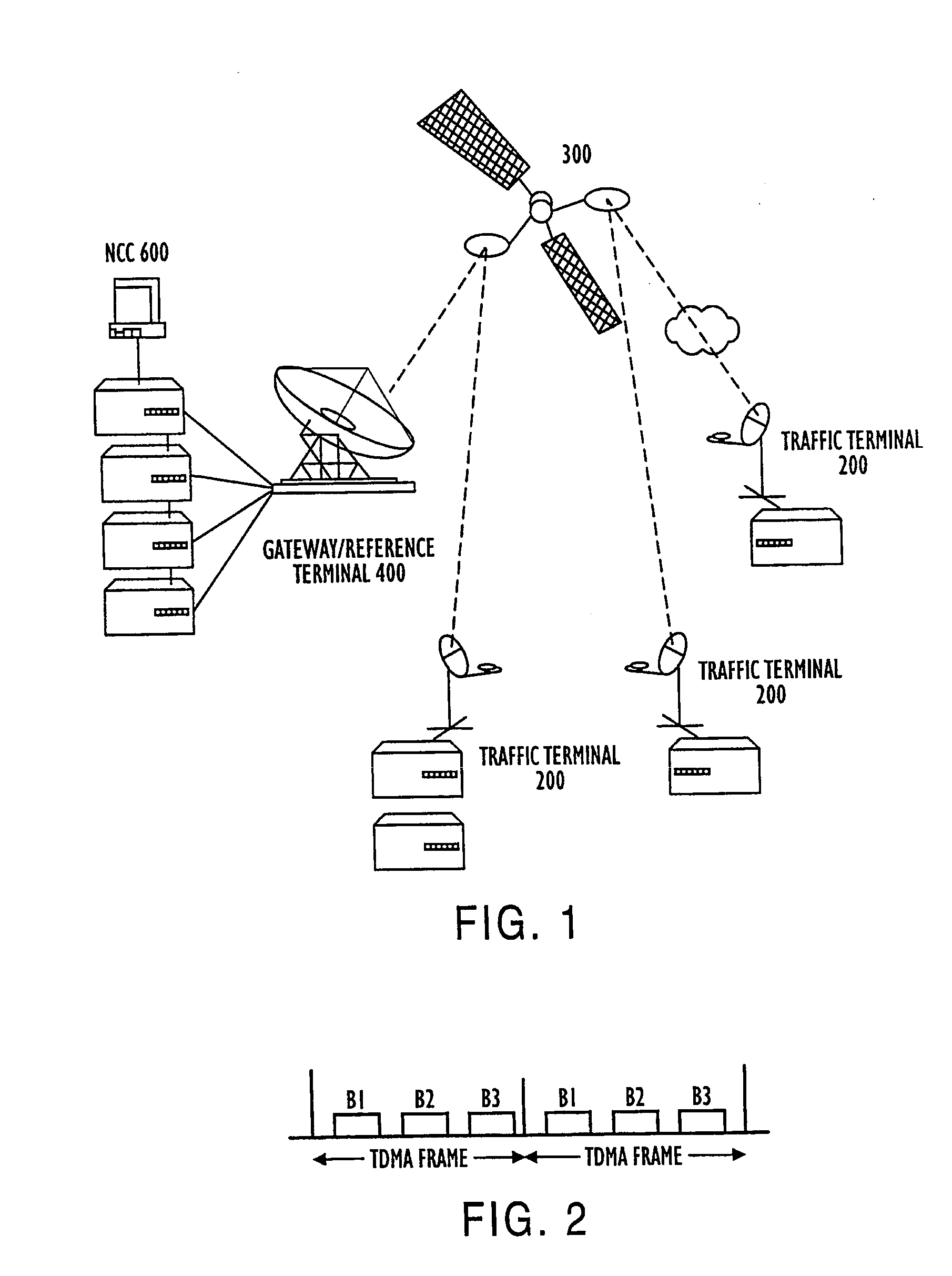 Method for uplink power control for distributed satellite networks to compensate for rain fade