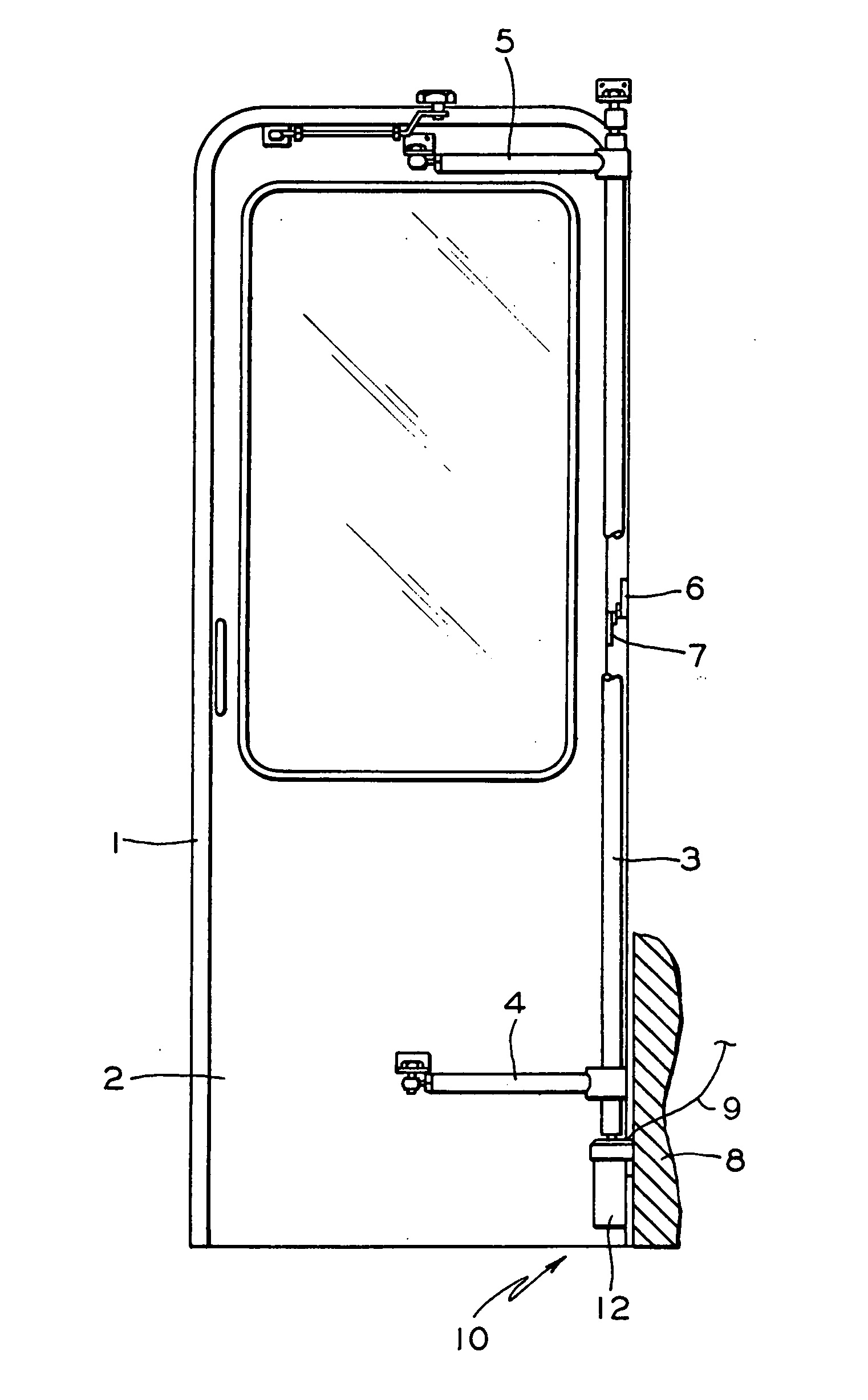 Unlock mechanism for a rotary door operator