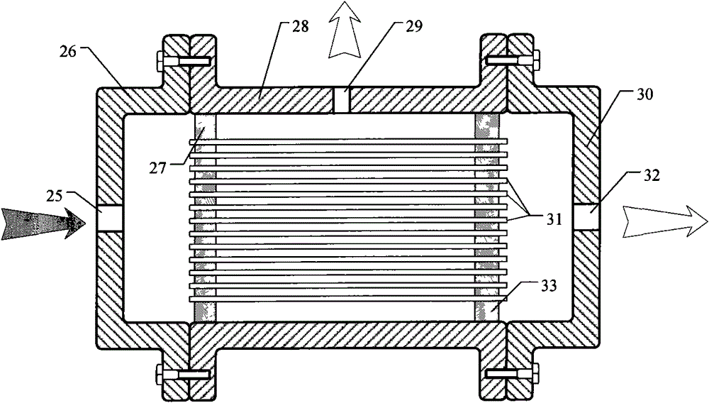 Decompressing fuel-oil floor washing device and method