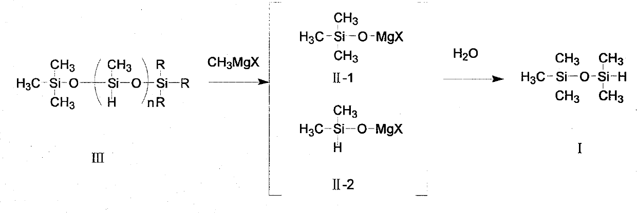 Method for preparing pentamethyl disiloxane