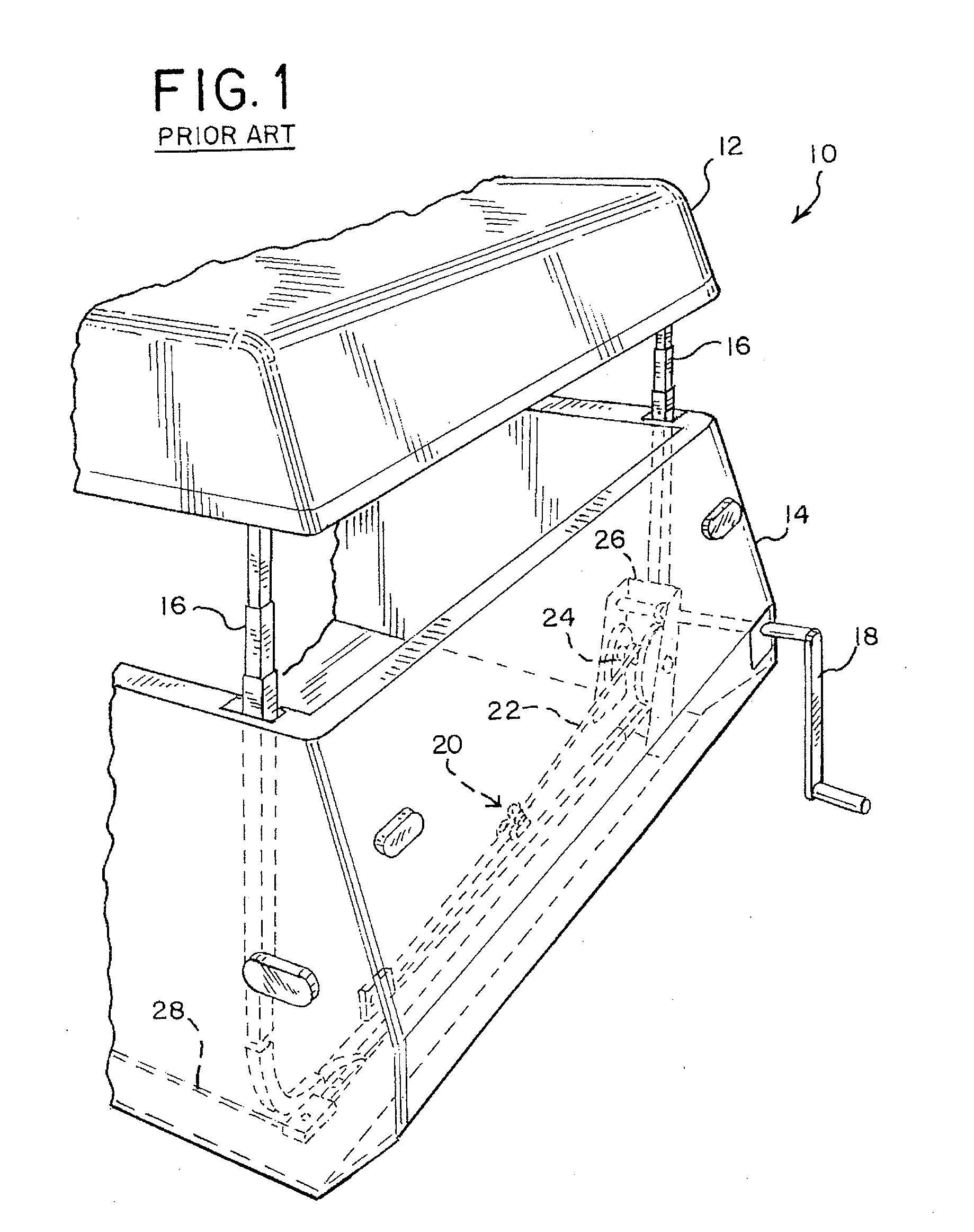Operating System for a Folding Trailer