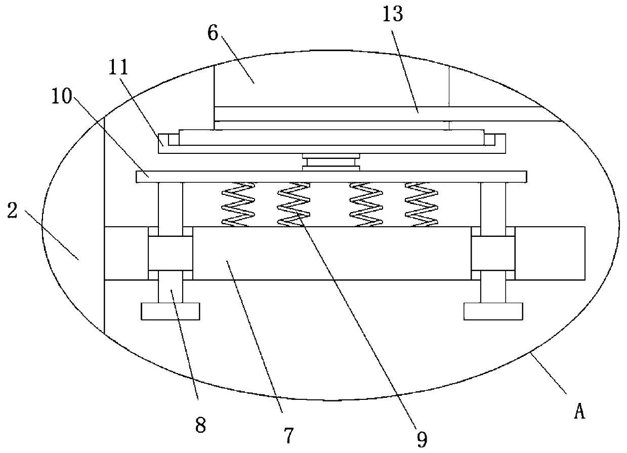 Winding device of square iron core inductor