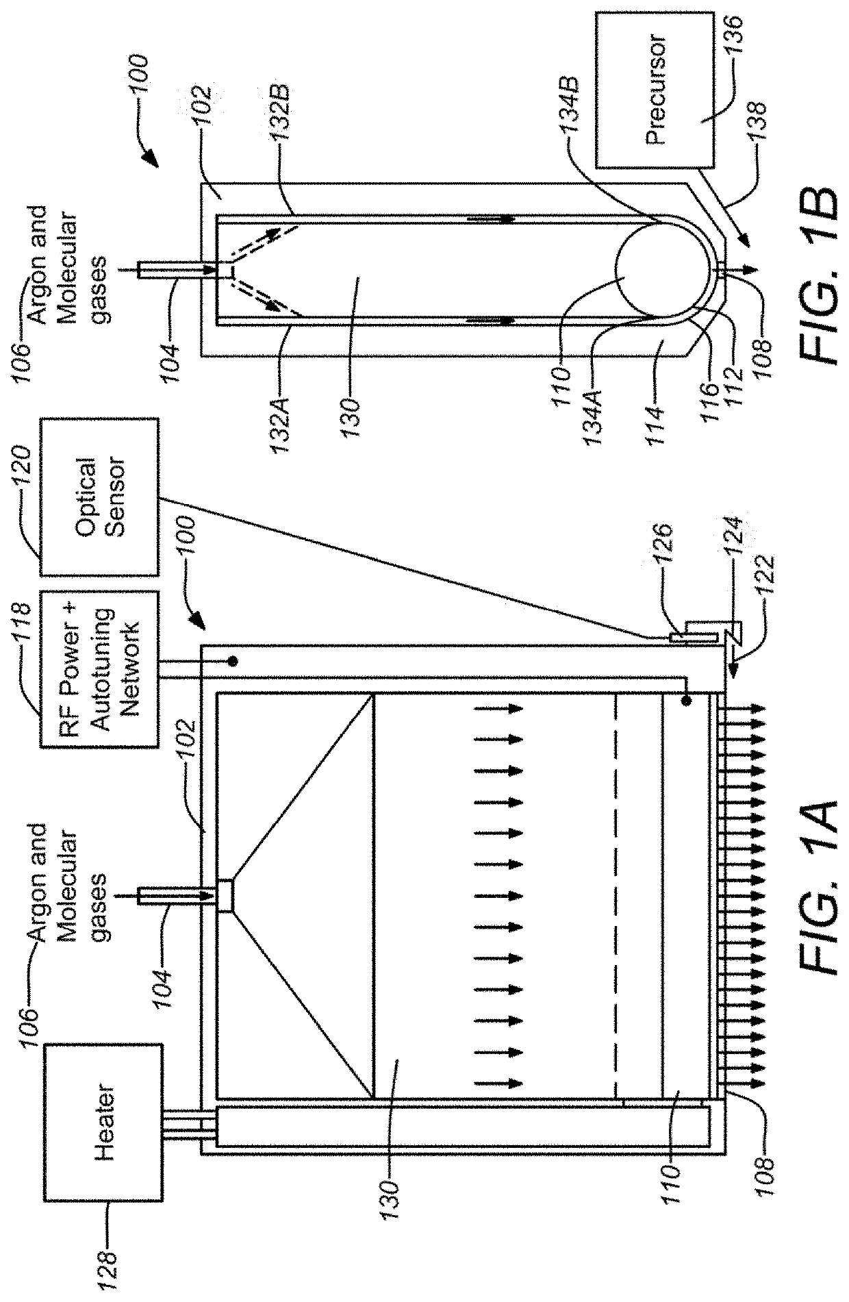 Low temperature atmospheric pressure plasma for cleaning and activating metals