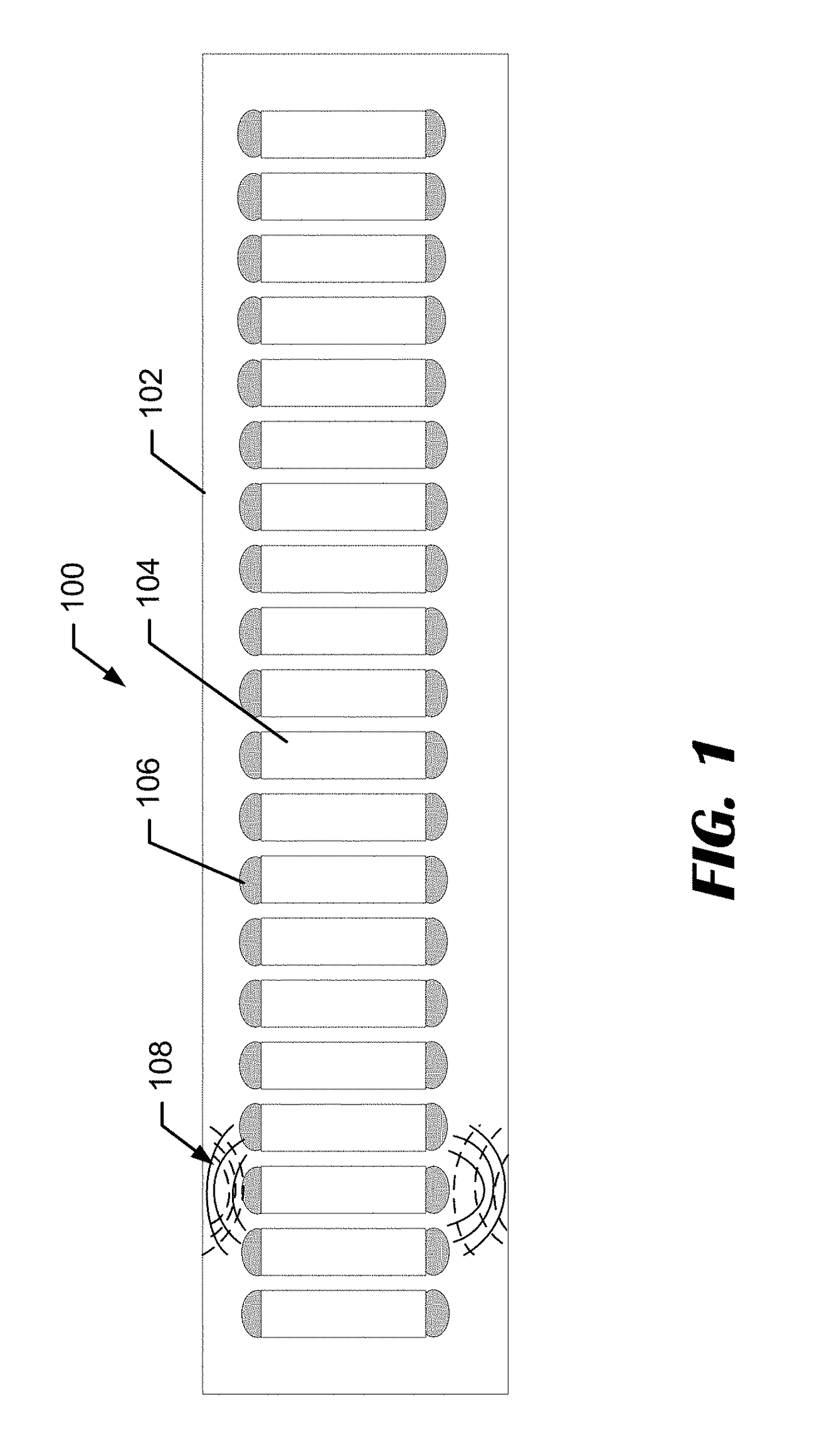 Sonar transducer assembly having a printed circuit board with flexible element tabs