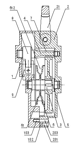 Damp uncoiling device and high-rise escape device