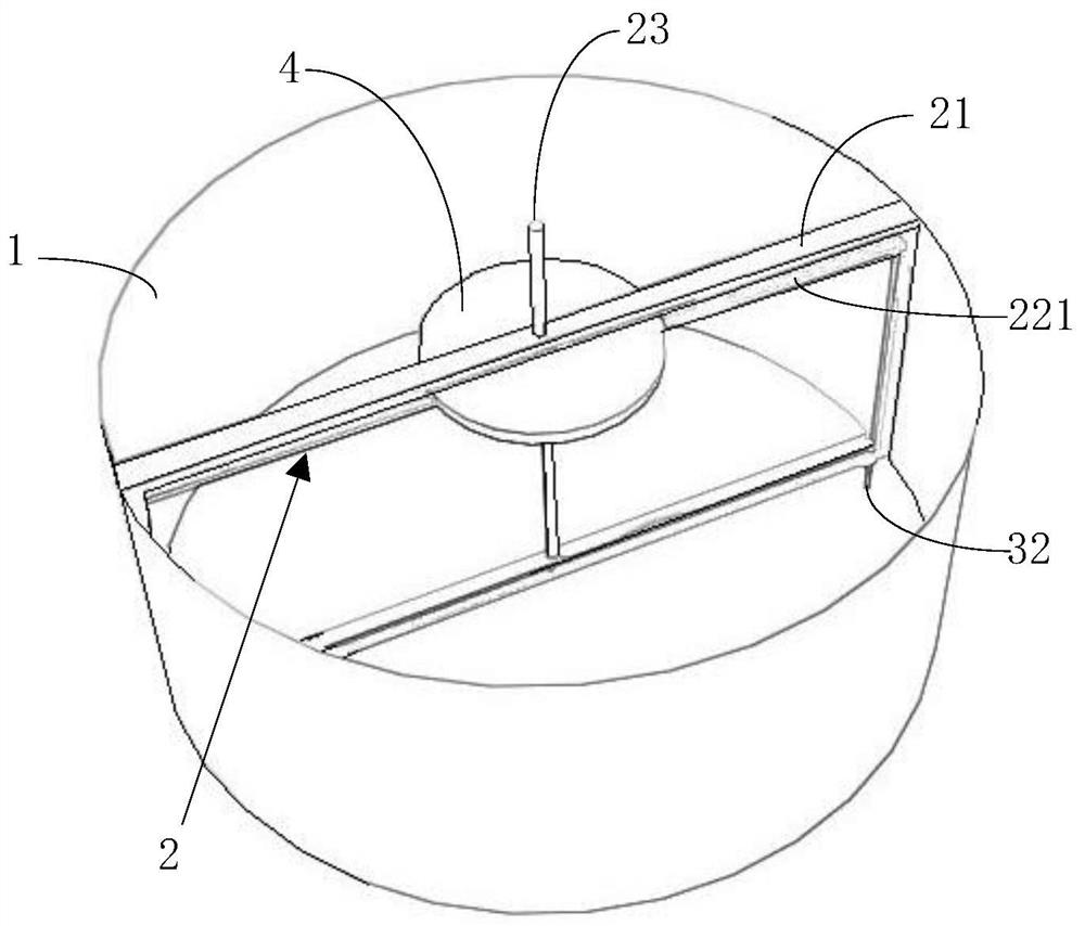 Pile hole rock sample fishing device