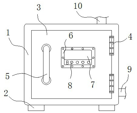 A uniform speed air supply circulation device for metal 3D printers