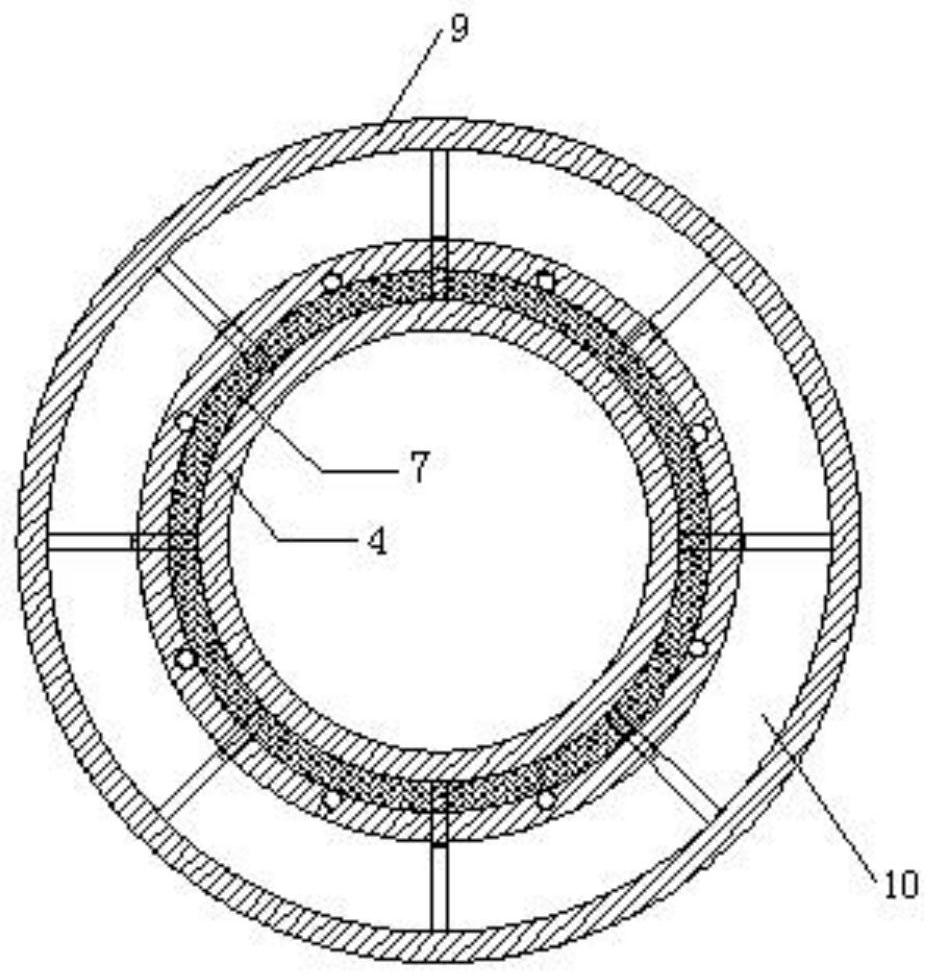 A kind of observation equipment and method for concrete pumping flow form in arch bridge pipe