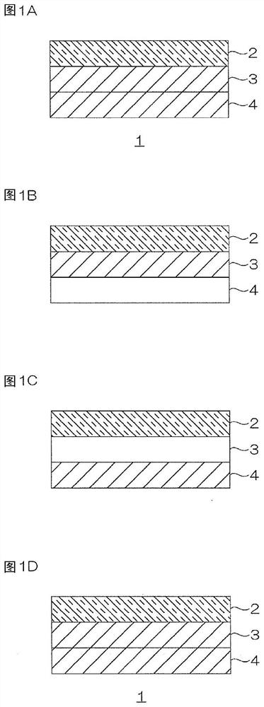 Adhesive sheet, method for producing adhesive sheet, method for producing intermediate laminate, and intermediate laminate