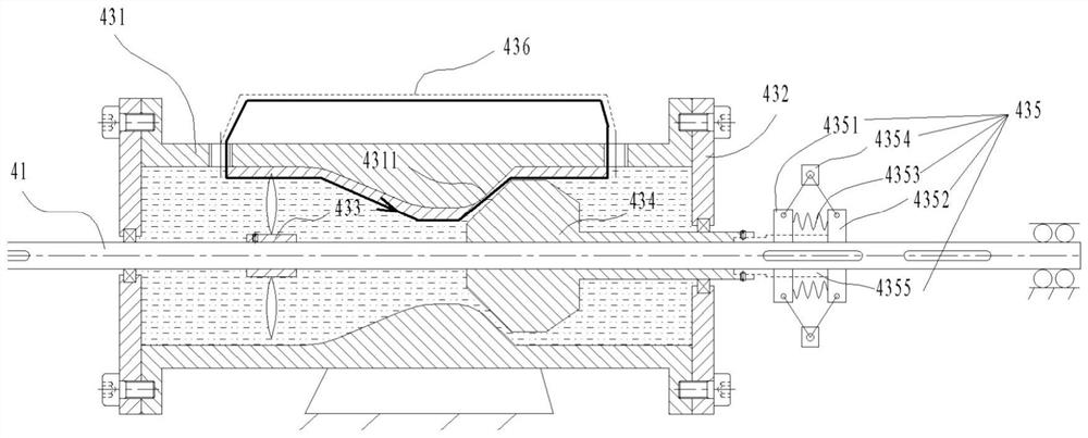 A recovery training device for extremities after recovering from neurological diseases