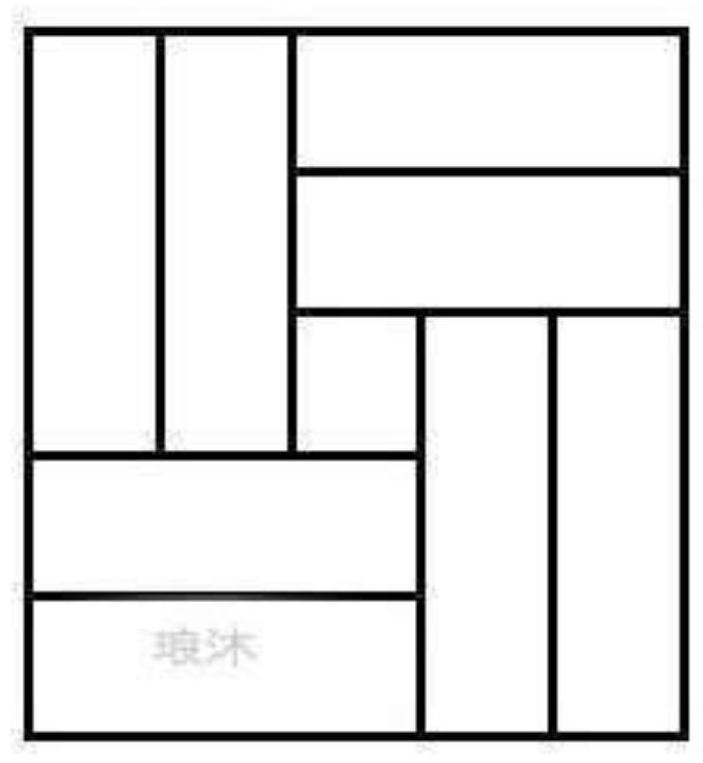 A unitized aluminum lattice glass curtain wall system and its manufacturing method