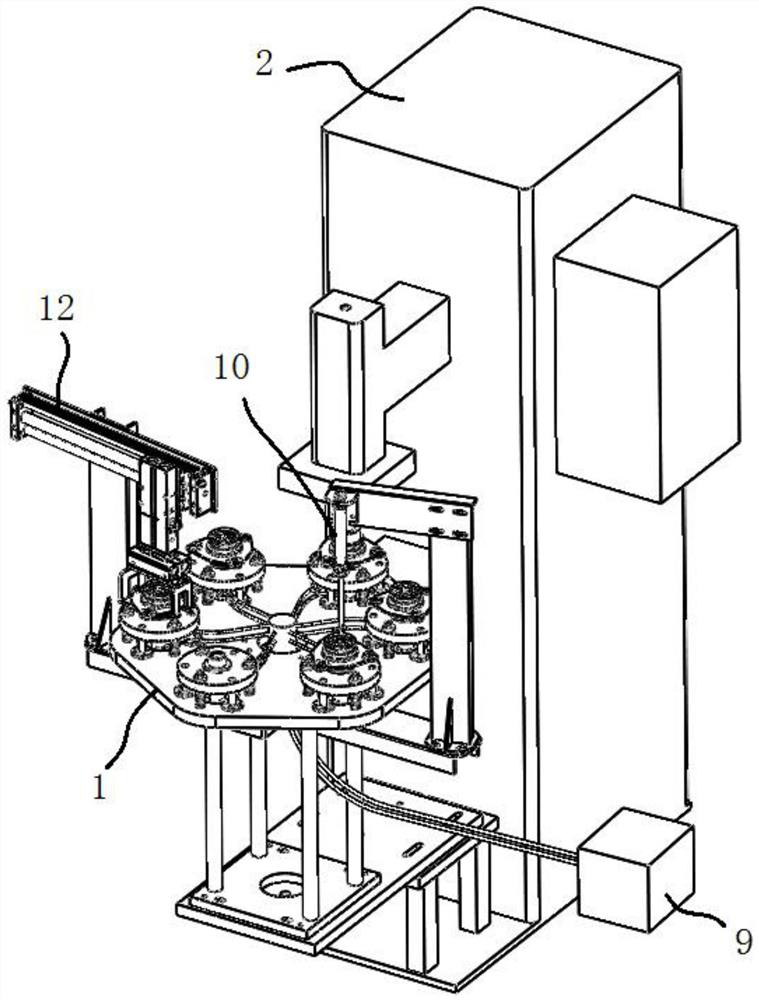 Product welding device