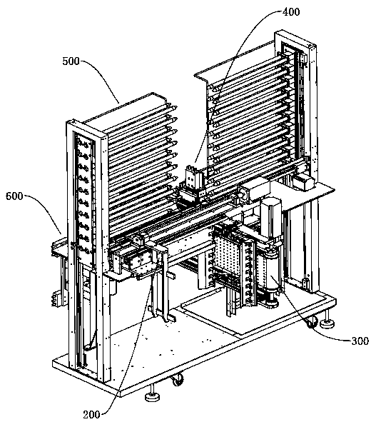 Full-automatic handle press fitting machine