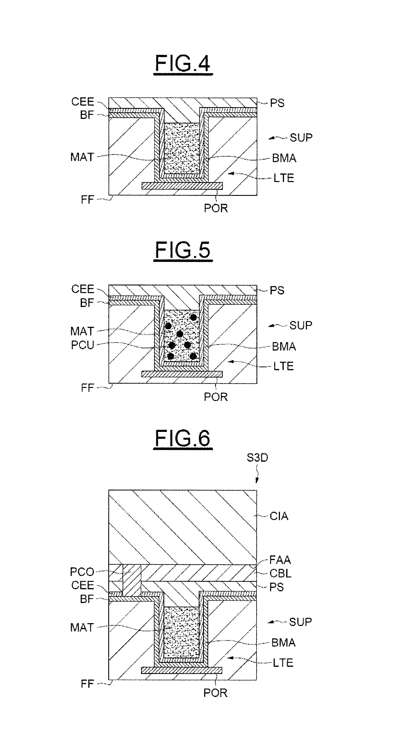 Process for producing at least one through-silicon via with improved heat dissipation, and corresponding three-dimensional integrated structure