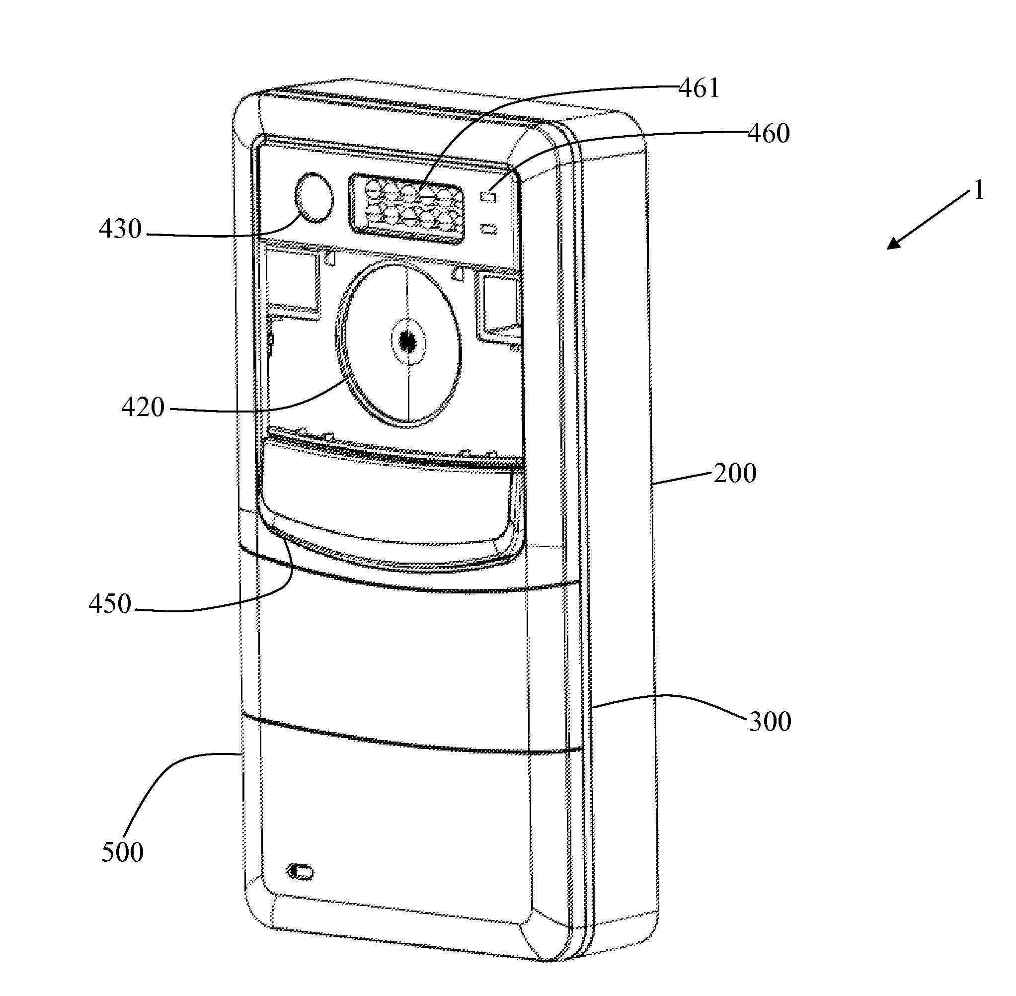 Outdoor security communication device