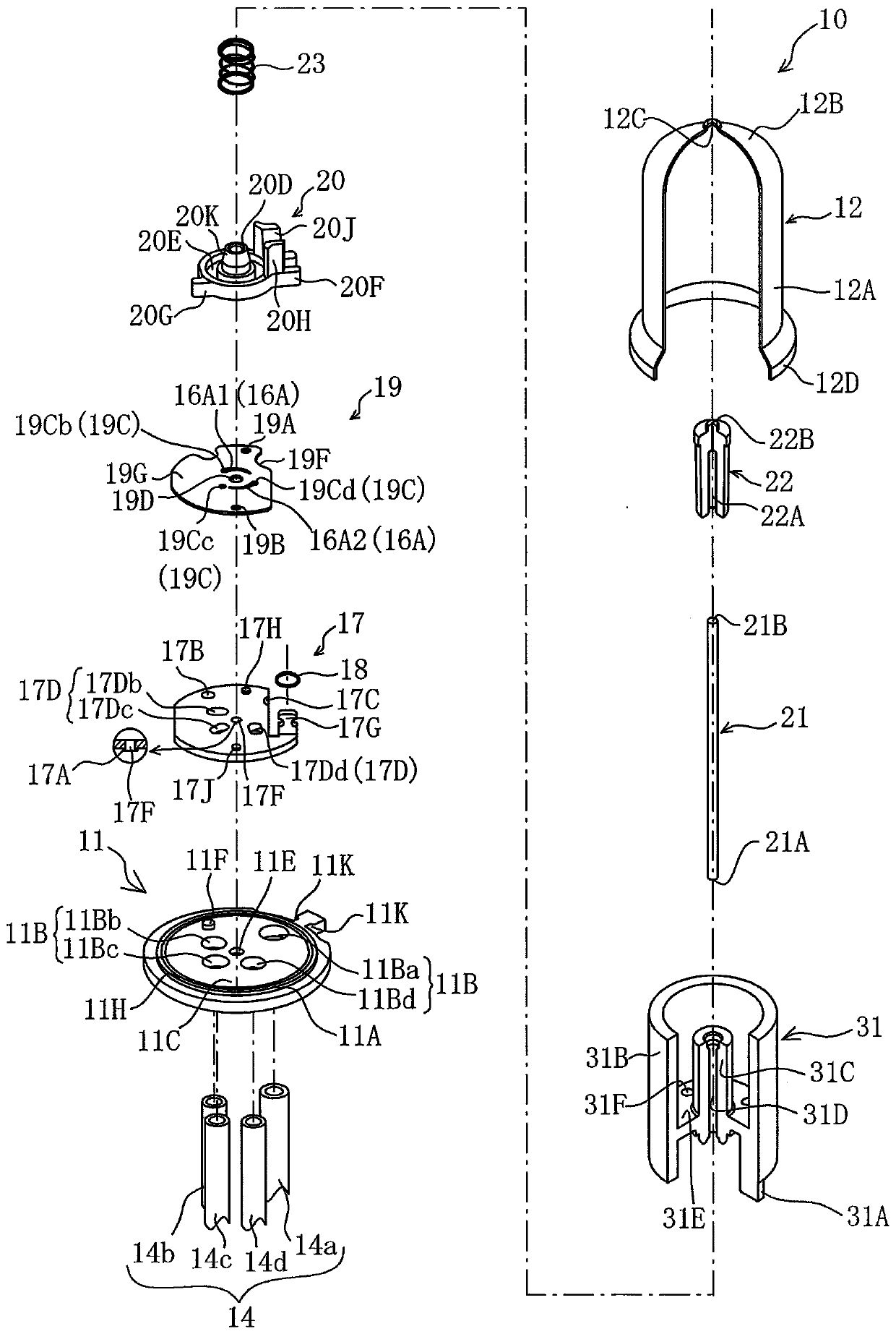 Electrically operated valve, and cooling ststem using electrically operated valve