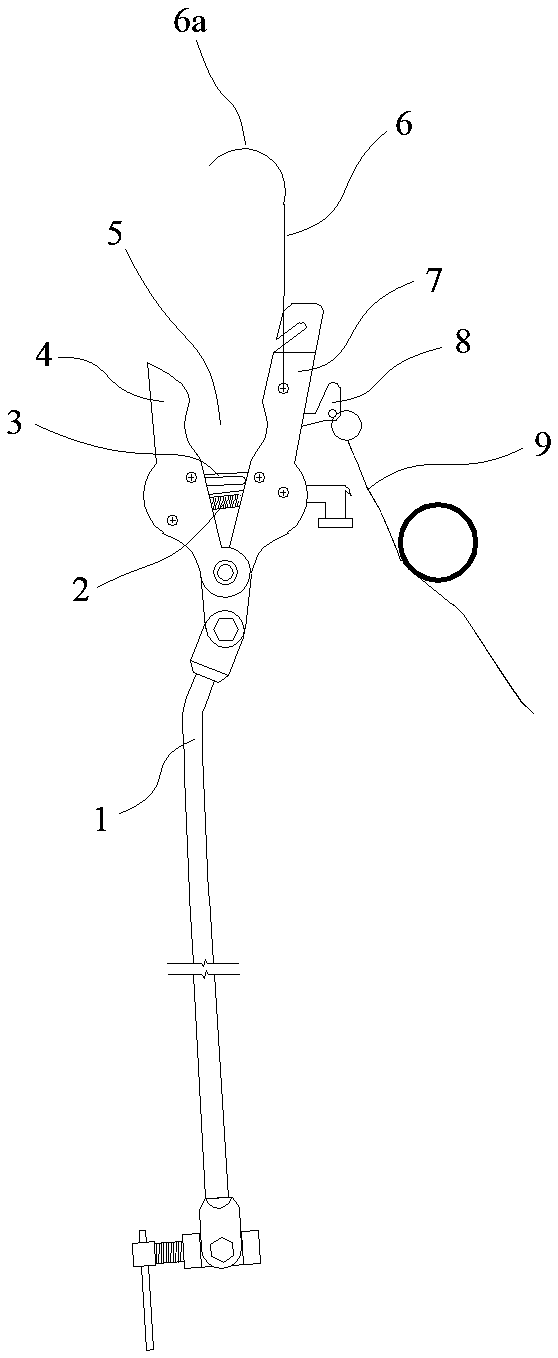 A directional ground wire chuck