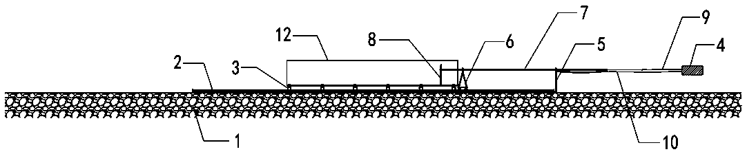 Mobile steel pipe inner diaphragm installation complete device, installation system and construction method thereof